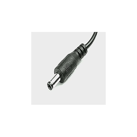 Hann plugg 5,5mm x 2,1mm diameter. 12V ledning. 1,5 meter. Female plug