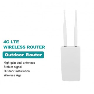 Utendørs 4G Router, 2.4 Ghz WiFi nettverk