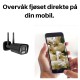 Fjøskamera se rett på mobilen