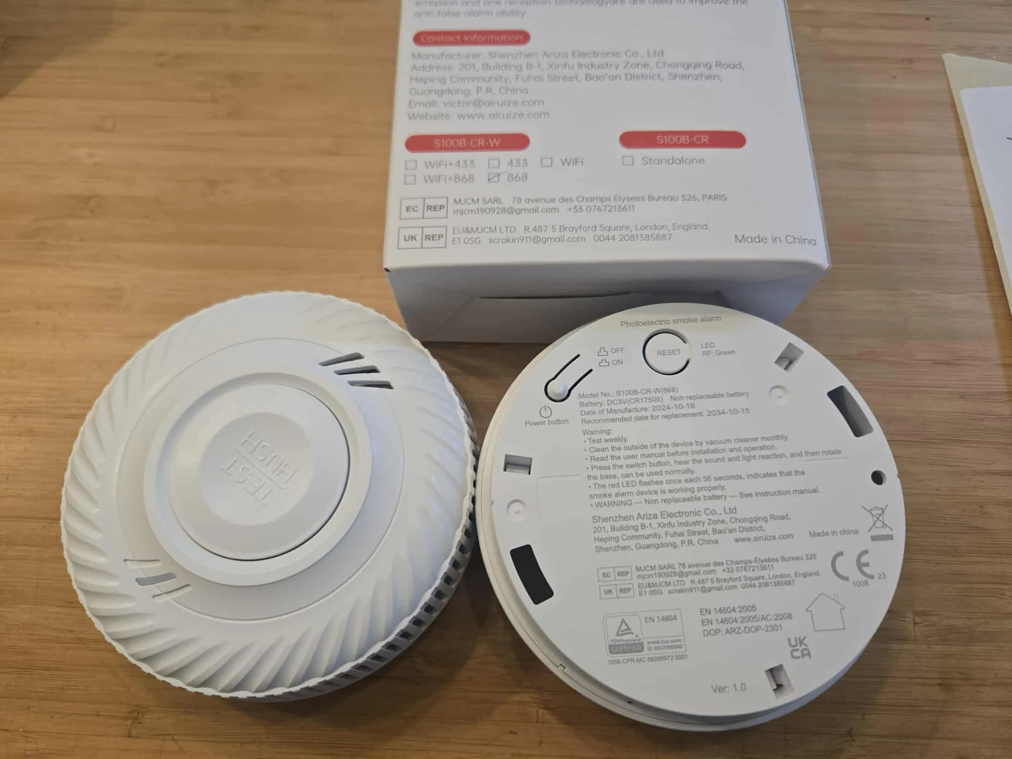 Trykk for å zoome ut